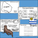 Uruguay Mini Book for Early Readers - A Country Study