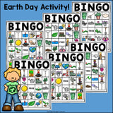 Earth Day Bingo Cards for Early Readers - Earth Day Bingo FREEBIE