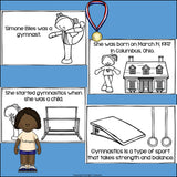Simone Biles Mini Book for Early Readers: Black History Month