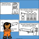 Kalpana Chawla Mini Book for Early Readers: Asian/Pacific Islander Hertiage Month