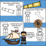 John Cabot Mini Book for Early Readers: Early Explorers