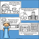 Jane Austen Mini Book for Early Readers: Women's History Month