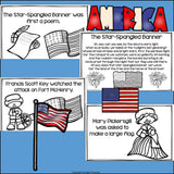 Star-Spangled Banner Mini Book for Early Readers: American Symbols