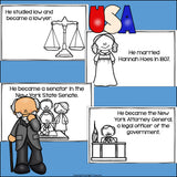 Martin Van Buren Mini Book for Early Readers: Presidents' Day