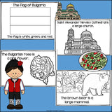 Bulgaria Mini Book for Early Readers - A Country Study