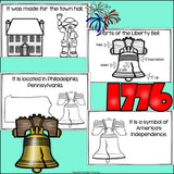 Liberty Bell Mini Book for Early Readers: American Symbols