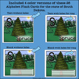 South Dakota Flash Cards