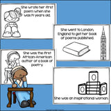 Phillis Wheatley Mini Book for Early Readers: Black History Month