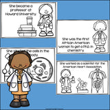 Marie Maynard Daly Mini Book for Early Readers: Women's History Month
