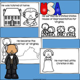 John Tyler Mini Book for Early Readers: Presidents' Day