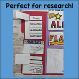 Albania Lapbook for Early Learners - A Country Study
