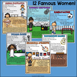 Women's History Month Fact Sheets for Early Readers #3