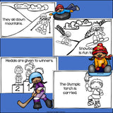 Winter Games 2022 Mini Book for Early Readers