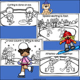 Winter Games 2022 Mini Book for Early Readers