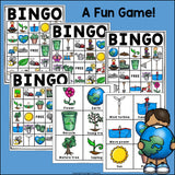 Earth Day Bingo Cards for Early Readers - Earth Day Bingo FREEBIE