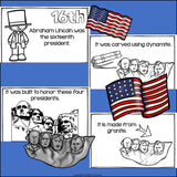 Mount Rushmore Mini Book for Early Readers: American Symbols