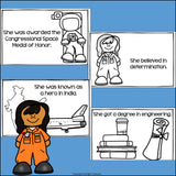 Kalpana Chawla Mini Book for Early Readers: Asian/Pacific Islander Hertiage Month