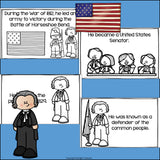 Andrew Jackson Mini Book for Early Readers: Presidents' Day