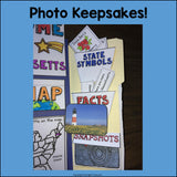 Massachusetts Lapbook for Early Learners - A State Study
