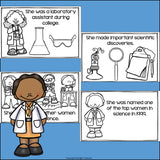Marie Maynard Daly Mini Book for Early Readers: Women's History Month