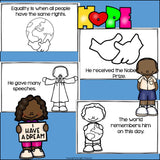 Martin Luther King Jr. Day Mini Book for Early Readers