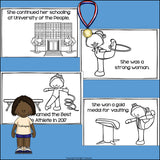 Simone Biles Mini Book for Early Readers: Black History Month