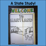 Maryland Lapbook for Early Learners - A State Study