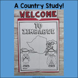 Zimbabwe Lapbook for Early Learners - A Country Study