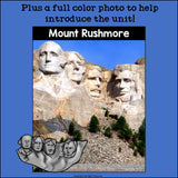 Mount Rushmore Mini Book for Early Readers: American Symbols