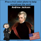 Andrew Jackson Mini Book for Early Readers: Presidents' Day
