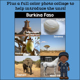 Burkina Faso Mini Book for Early Readers - A Country Study