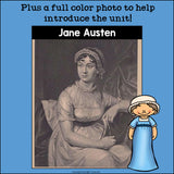 Jane Austen Mini Book for Early Readers: Women's History Month