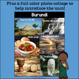 Burundi Mini Book for Early Readers - A Country Study