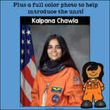 Kalpana Chawla Mini Book for Early Readers: Asian/Pacific Islander Hertiage Month