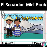 El Salvador Mini Book for Early Readers - A Country Study