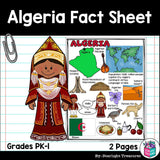 Algeria Fact Sheet for Early Readers