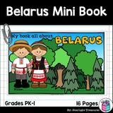 Belarus Mini Book for Early Readers - A Country Study
