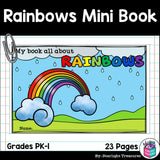 All About Rainbows Mini Book for Early Readers: Physical Science, Refraction