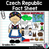 Czech Republic Fact Sheet for Early Readers