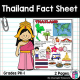 Thailand Fact Sheet for Early Readers