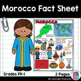 Morocco Fact Sheet for Early Readers