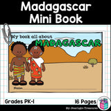 Madagascar Mini Book for Early Readers - A Country Study