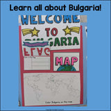Bulgaria Lapbook for Early Learners - A Country Study