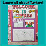 Turkey Lapbook for Early Learners - A Country Study