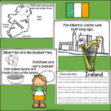 Ireland Mini Book for Early Readers - A Country Study
