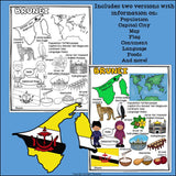Brunei Fact Sheet for Early Readers