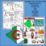 Algeria Fact Sheet for Early Readers