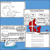Denmark Mini Book for Early Readers - A Country Study