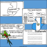 Guatemala Mini Book for Early Readers - A Country Study