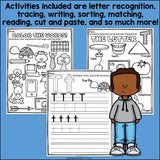 Alphabet Letter of the Week Worksheets for Early Readers - Letter T